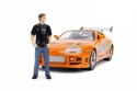 Pojazd Fast & Furious Szybcy i Wściekli Toyota Supra 1/24 z figurką JADA TOYS