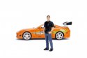 Pojazd Fast & Furious Szybcy i Wściekli Toyota Supra 1/24 z figurką JADA TOYS