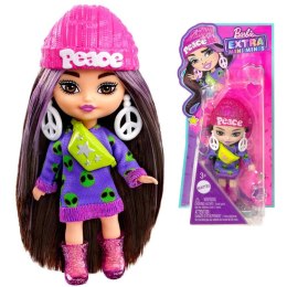 Lalka stylowa modowa Barbie Extra Mini Minis akcesoria HLN46 ZA5105 B