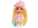 Lalka stylowa modowa Barbie Extra Mini Minis w berecie HLN48 ZA5105C