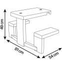 SMOBY Stolik Piknikowy do Domków Ogrodowych