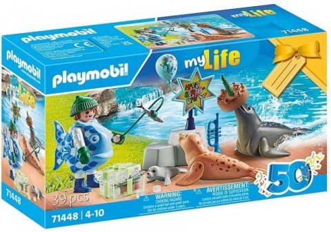 Zestaw z figurkami My Life 71448 Karmienie zwierząt Playmobil