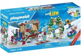 Zestaw z figurkami My Life 71453 Narciarski świat Playmobil