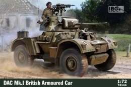 Model plastikowy DAC Mk.I British Armoured Car 1/72 Ibg