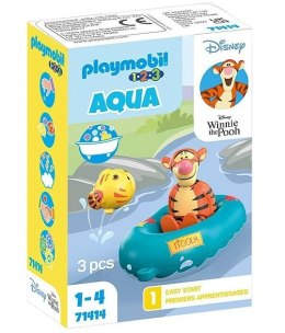 Zestaw z figurką 1.2.3 Disney 71414 Tygrys i wycieczka Playmobil