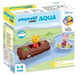 Zestaw z figurką 1.2.3 Disney 71415 Wodna Przygoda Kubusia Puchatka i Prosiaczka Playmobil