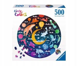 Puzzle 500 elementów Paleta kolorów Marzenia Ravensburger Polska