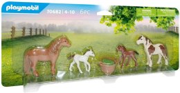 Zestaw figurek Country 70682 Kucyki ze źrebakami Playmobil