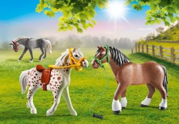 Zestaw figurek Country 70683 Trzy konie Playmobil