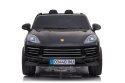 Porsche Cayenne S na akumulator dla dzieci Lakier Czarny + Pilot + Wolny START + EVA + Audio LED