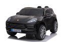 Porsche Cayenne S na akumulator dla dzieci Lakier Czarny + Pilot + Wolny START + EVA + Audio LED