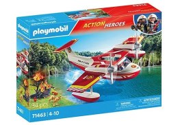 Zestaw figurek Action Heroes 71463 Samolot straży pożarnej z funkcją gaszenia pożaru Playmobil