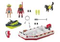 Zestaw figurek Action Heroes 71464 Łódź straży pożarnej ze skuterem wodnym Playmobil