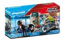 Zestaw z figurkami City Action 70572 Policyjny motor Playmobil