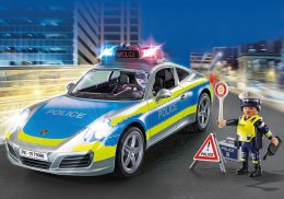 Zestaw z pojazdem Porshe 911 70066 Porshe 911 Carrera 4s Policja Playmobil