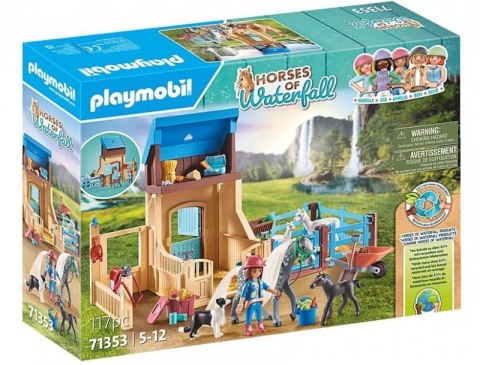 Zestaw z figurkami Horses 71353 Amelia i Whisper z boksem stajennym Playmobil