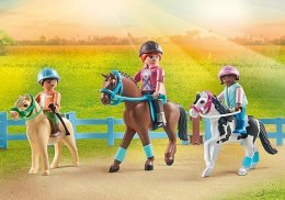 Zestaw figurek Horses 71493 Mobilna nauka jazdy konnej Playmobil