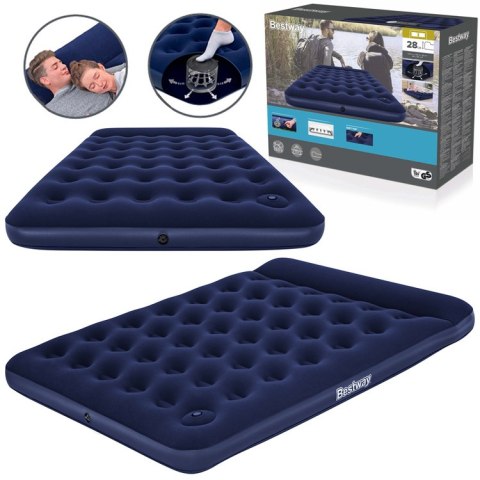 Bestway materac dmuchany Air Mattress Queen wbudowana pompka 203x152 67226