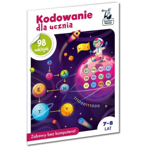 Kapitan Nauka Kodowanie dla ucznia zadania łamigłówki KS0881