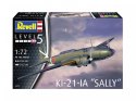 Model plastikowy Ki-21-LA Sally 1/72 Revell