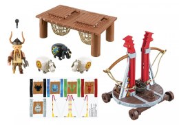 Zestaw z figurkami Dragons 9461 Pyskacz Gbur z katapultą do owiec Playmobil