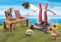 Zestaw z figurkami Dragons 9461 Pyskacz Gbur z katapultą do owiec Playmobil