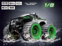 Olbrzymie Auto Monster Snake 4x4 muzyka światła drift 360st. Pilot RC0633