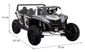 Pojazd 4-osobowy Buggy ATV RACING UTV2000 Z Baterią Li-ion Biały