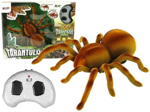 Zdalnie Sterowany Pająk Tarantula Podczerwień Brązowy R/C ST