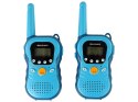 Zestaw Walkie Talkies Krótkofalówki Dla Dzieci Niebieskie 2 Szt. ST