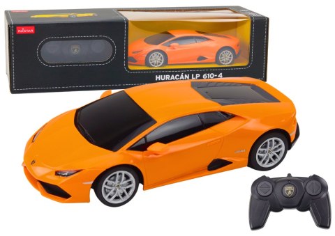 Auto R/C Lamborghini Huracan 1:24 Rastar Pomarańczowy