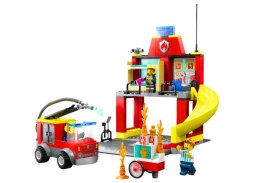 Klocki LEGO CITY Remiza Strażacka I Wóz Strażacki 60735