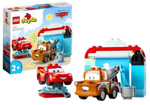 Klocki LEGO DUPLO DISNEY TM Zygzak Mcqueen I Złomek Myjnia 10996