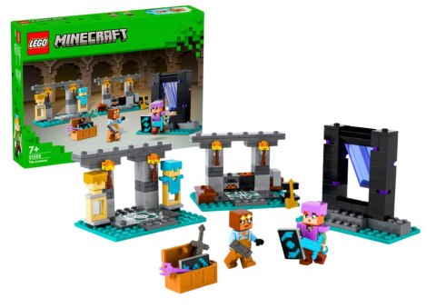 Klocki LEGO MINECRAFT Zbrojownia 203 Elementy 21252