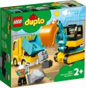 Klocki LEGO DUPLO Ciężarówka I Koparka Gąsienicowa P4 10931