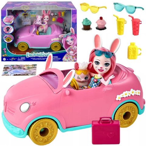 Enchantimals króliczkowóz lalka Bree Bunnymobile akcesoria autko ZA5468