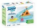 Zestaw z figurkami Junior Aqua 71 687 Pływająca wyspa ze zjeżdżalnią Playmobil