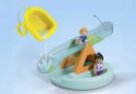 Zestaw z figurkami Junior Aqua 71 687 Pływająca wyspa ze zjeżdżalnią Playmobil