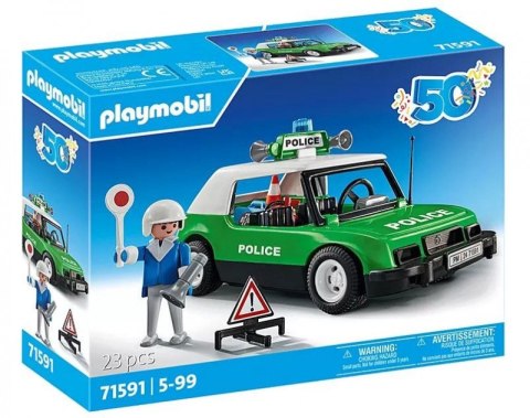 Zestaw z figurką City Action 71591 Klasyczny samochód policyjny Playmobil