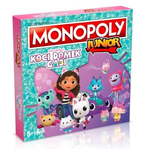 Gra Monopoly JUNIOR Koci Domek Gabi Winning Moves