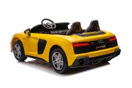 Pojazd Audi Spyder R8 LIFT Żółty