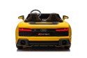 Pojazd Audi Spyder R8 LIFT Żółty