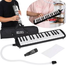 Instrument muzyczny Melodyka Harmonijka klawiszowa etui dwa ustniki IN0175