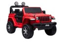 Auto na Akumulator Jeep Wrangler Rubicon Czerwony EZ