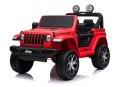 Auto na Akumulator Jeep Wrangler Rubicon Czerwony EZ