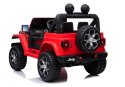 Auto na Akumulator Jeep Wrangler Rubicon Czerwony EZ