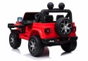 Auto na Akumulator Jeep Wrangler Rubicon Czerwony EZ