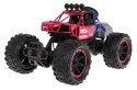 Crawler REAL ROCK z Funkcją Dymu R/C Czerwony