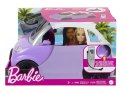 Auto Cabrio dla Lalek Barbie z elektryczna stacja ładowania ZA5527