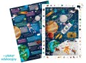 CzuCzu Obserwacyjne puzzle Kosmos 60 elementów +plakat edukacyjny ZA5560